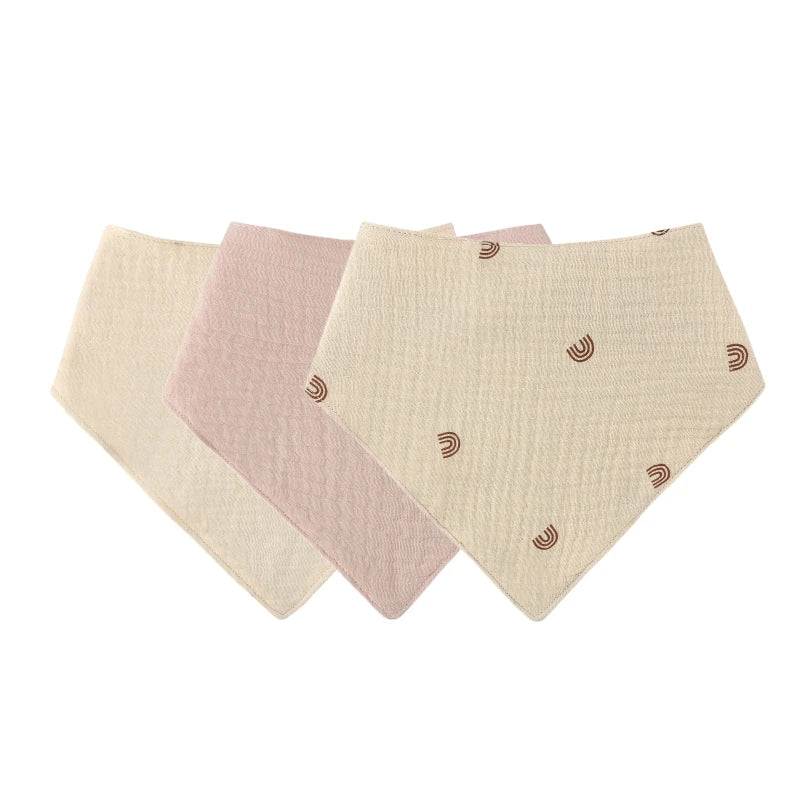 Muslin Bib set - 3 Pack