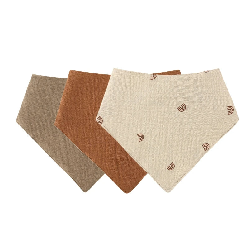 Muslin Bib set - 3 Pack