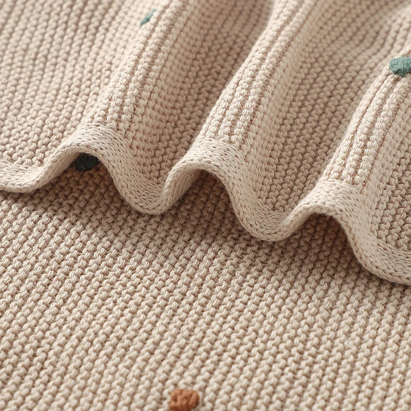 Mjuk babyfilt i muslin